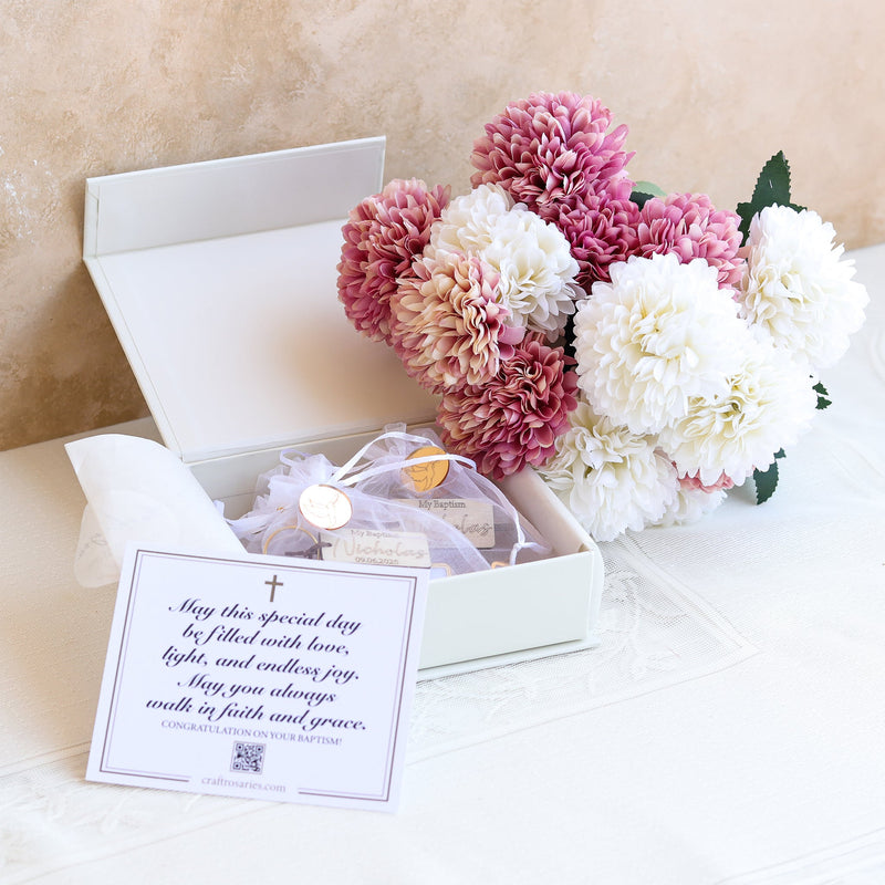 Mini Baptism Gift Set - Craft Rosaries