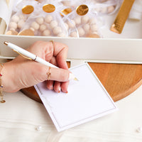 Large Personalized Funeral Memory Box with Mini Rosaries