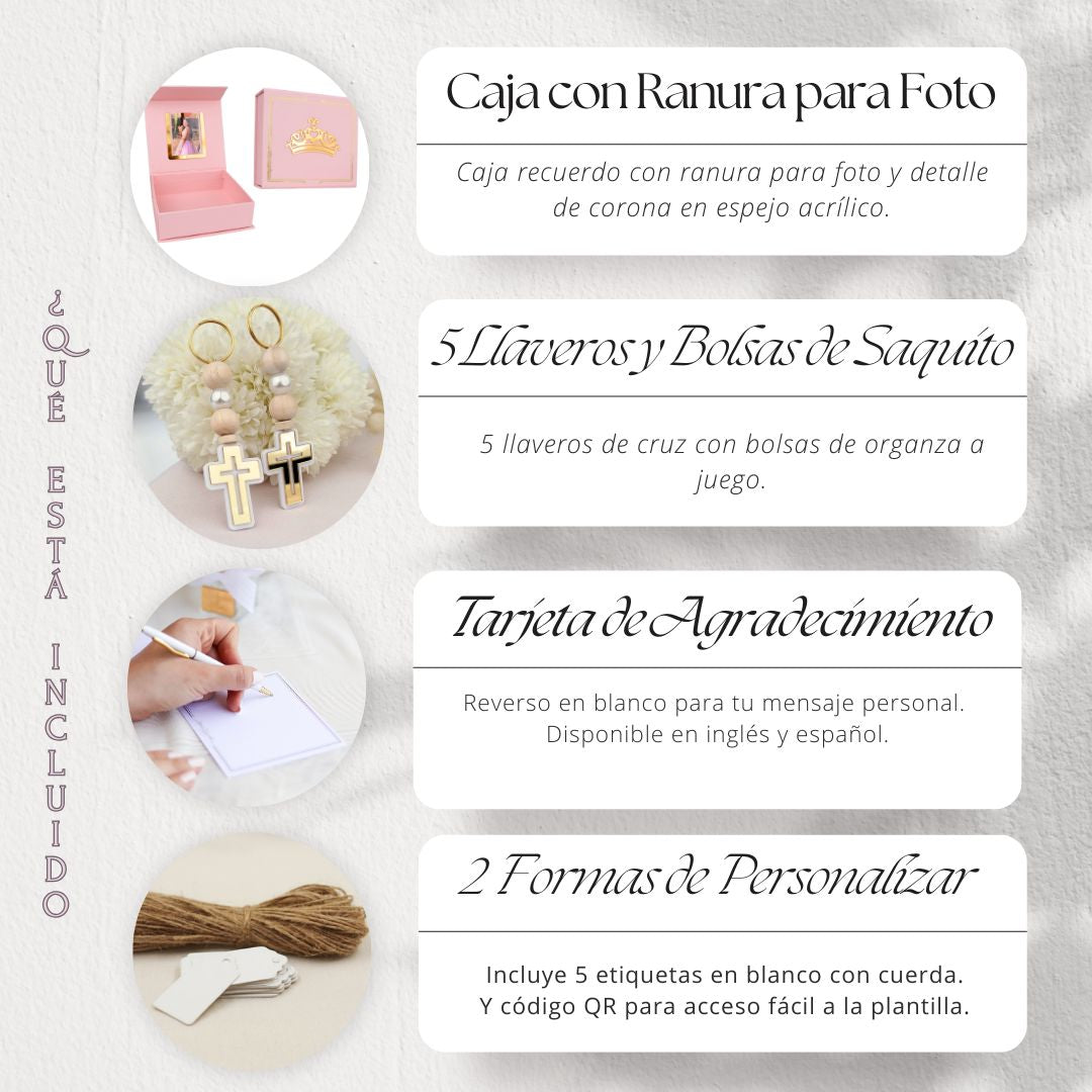 Quinceañera Gift Set — Mini — Wholesale | Ready-to-Gift