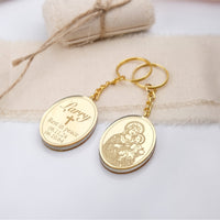 Personalized Memorial Keychains for Funeral Guests