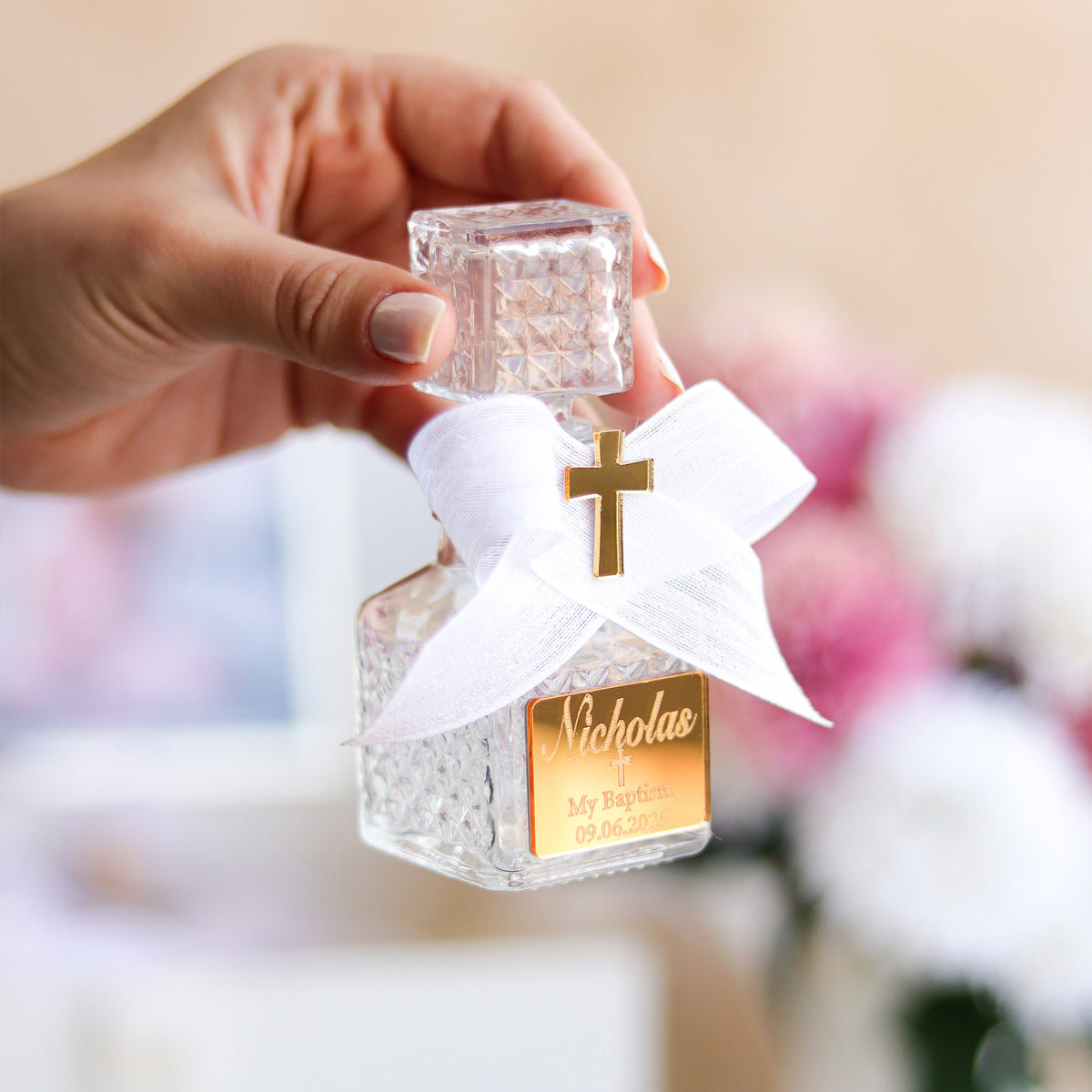 10 Mini Box + 10 Mini Rosaries + 10 Bottles