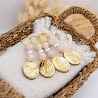 Elegant Custom Keychains for Christening Guests