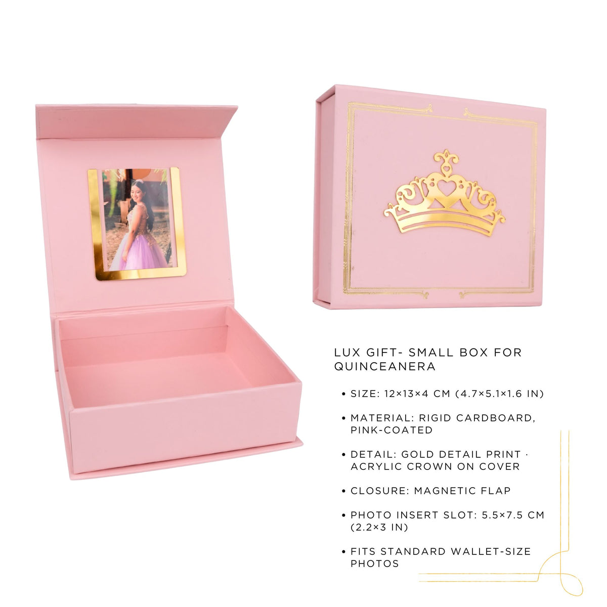 Quinceañera Gift Box — Small — Wholesale | 1 Unit
