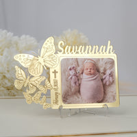 Butterfly Favors with Photo Magnet - Craft Rosaries