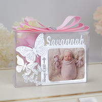 Butterfly Favors with Photo Magnet - Craft Rosaries