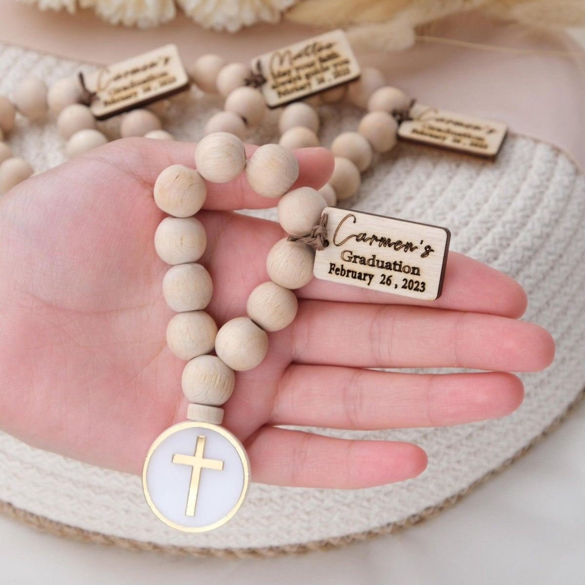 Catholic Graduation or Back to School Favors - CRAFT ROSARIES