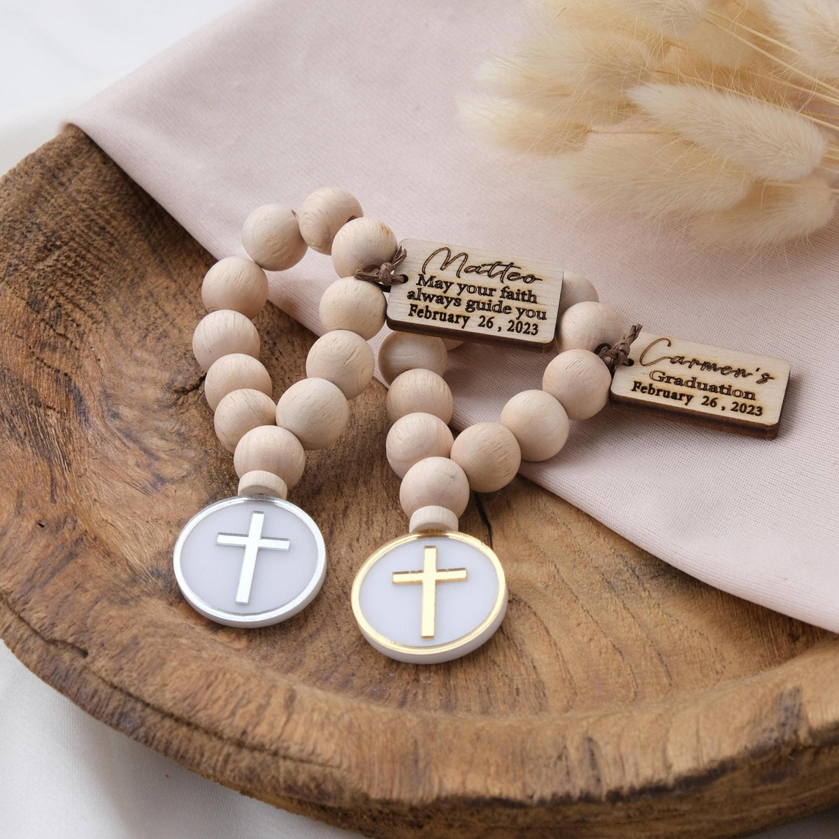 Catholic Graduation or Back to School Favors - CRAFT ROSARIES