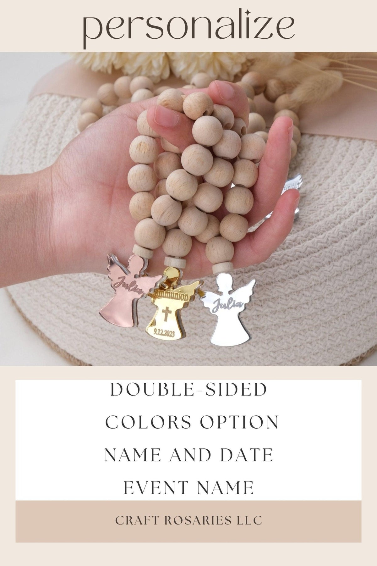 Celebrate Your Special Day with Custom Baptism Favors - CRAFT ROSARIES