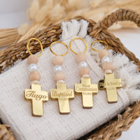 Custom Cross Keychains for Baptisms