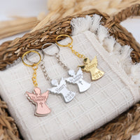 Custom Angel Keychains for Funeral Guest Favors - CRAFT ROSARIES