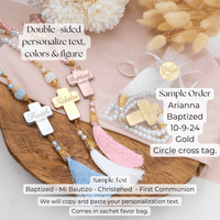 Custom Rosary Favors for Baptism & Religious Events - CRAFT ROSARIES