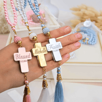 Custom Rosary Favors for Baptism & Religious Events - CRAFT ROSARIES