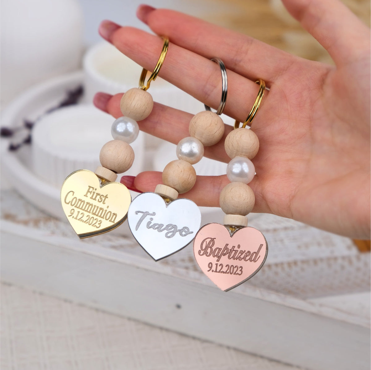 Elegant Baptism Favors and Christening Keepsakes - CRAFT ROSARIES