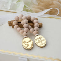 Elegant Custom Wooden Rosaries for Baptism Guests - CRAFT ROSARIES