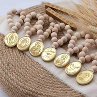 Elegant Custom Wooden Rosaries for Baptism Guests - CRAFT ROSARIES