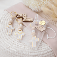 Guests’ Baptism Cross Keychains - CRAFT ROSARIES