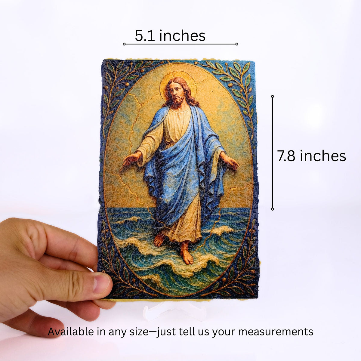 Jesus Christ Wall & Tabletop Plaque - Craft Rosaries