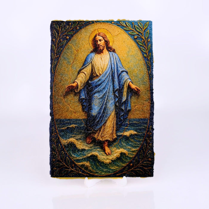 Jesus Christ Wall & Tabletop Plaque - Craft Rosaries