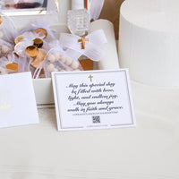Large Baptism Gift Set with Mini Rosaries - Craft Rosaries