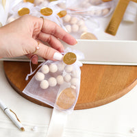 Large Personalized Funeral Memory Box with Mini Rosaries - Craft Rosaries