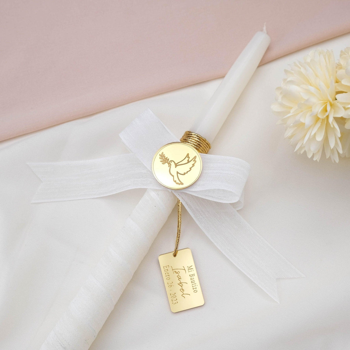 Personalized Baptism Candles - A Timeless Keepsake - CRAFT ROSARIES