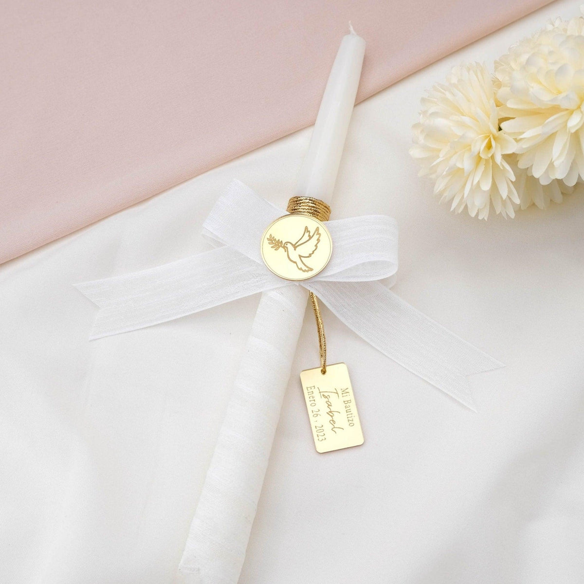 Personalized Baptism Candles - A Timeless Keepsake - CRAFT ROSARIES