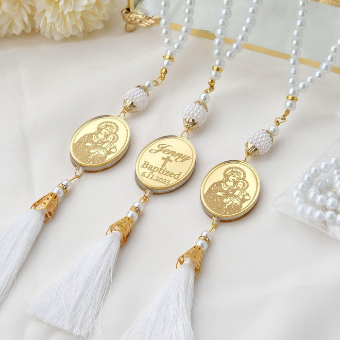 Personalized Baptism Rosary Favors - CRAFT ROSARIES