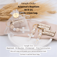 Personalized Favors - Baptisms and First Communions - CRAFT ROSARIES