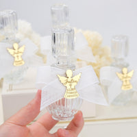 Personalized Holy Water Bottle for Baptism Guests - CRAFT ROSARIES