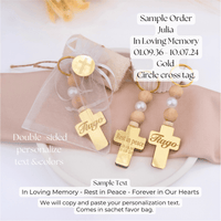 Personalized Memorial Gifts - Funeral Keepsakes - CRAFT ROSARIES