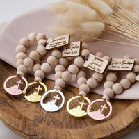 Personalized Mini Wooden Rosaries - CRAFT ROSARIES