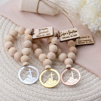 Personalized Mini Wooden Rosaries - CRAFT ROSARIES