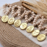 Personalized Wooden Rosaries for Baptism Guests - CRAFT ROSARIES