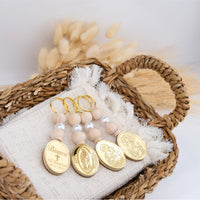 Elegant Custom Keychains for Christening Guests