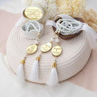 Thank Your Baptism Guests with Personalized Rosaries! - CRAFT ROSARIES